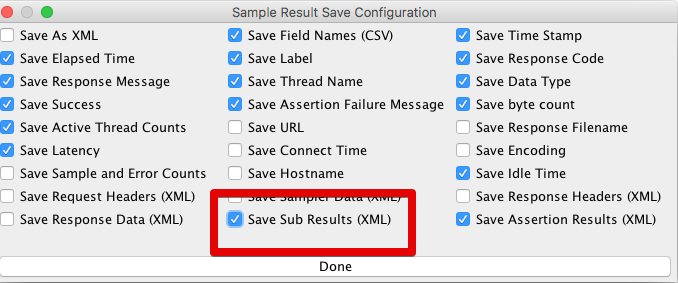 Save Sub Results with CSV