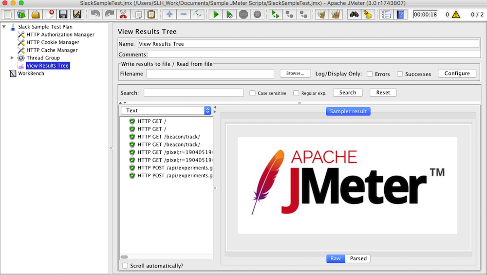 Jmeter 3.0