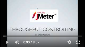 JMeter Throughput Controlling